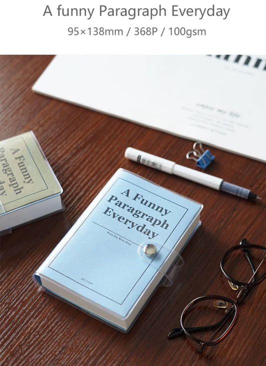 A Funny Paragraph Everyday | 365 Days Diary | Work Schedule Notebook Journal | 2024 Planner | Office School Supplies