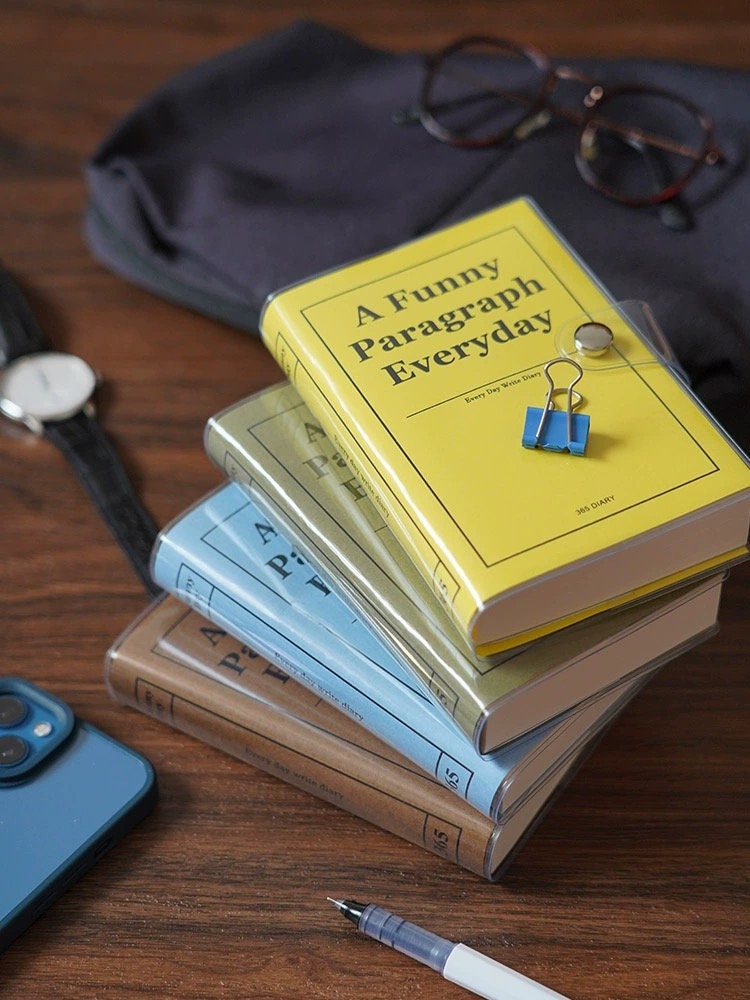 A Funny Paragraph Everyday | 365 Days Diary | Work Schedule Notebook Journal | 2024 Planner | Office School Supplies