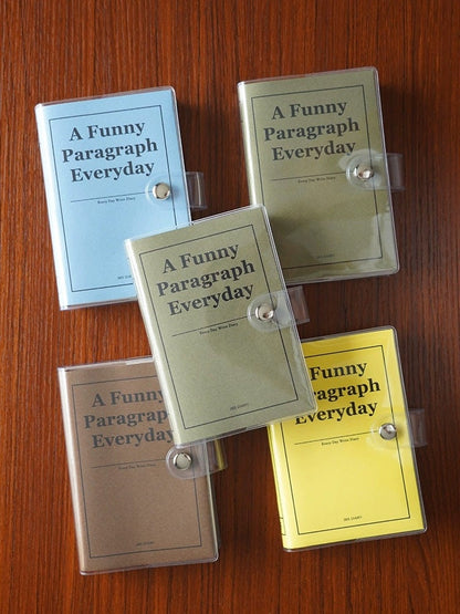 A Funny Paragraph Everyday | 365 Days Diary | Work Schedule Notebook Journal | 2024 Planner | Office School Supplies