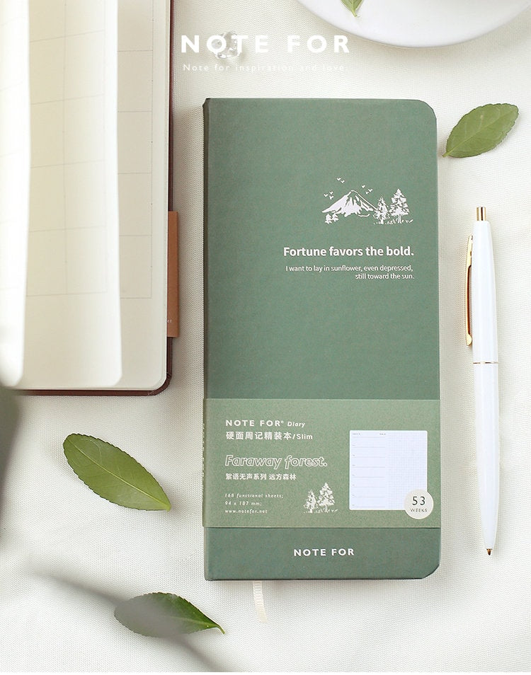 Spring Is Coming Undated Slim Weekly Planner | Hobonichi Weeks Style | Weekly Record Book｜Weekly Plan Journal | 2025 Planner
