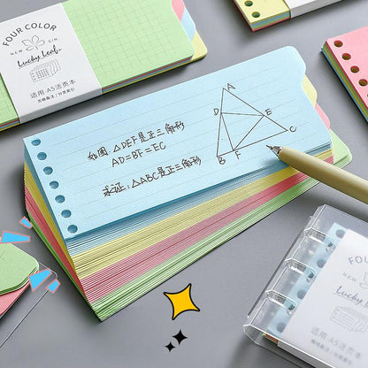 60 Sheets Loose-leaf Paper｜A5 B5 Refill Paper | Mistakes Notes | Study School Supplies | Note Taking | Planner Journal Accessory Supplies