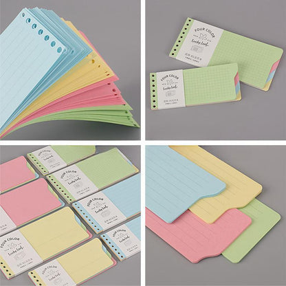 60 Sheets Loose-leaf Paper｜A5 B5 Refill Paper | Mistakes Notes | Study School Supplies | Note Taking | Planner Journal Accessory Supplies