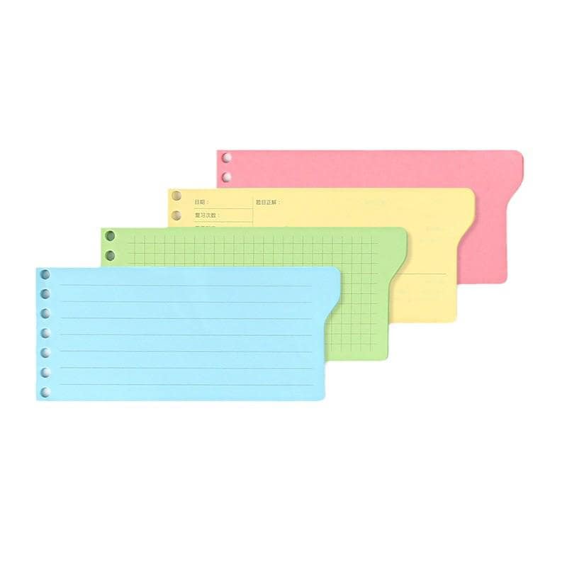 60 Sheets Loose-leaf Paper｜A5 B5 Refill Paper | Mistakes Notes | Study School Supplies | Note Taking | Planner Journal Accessory Supplies