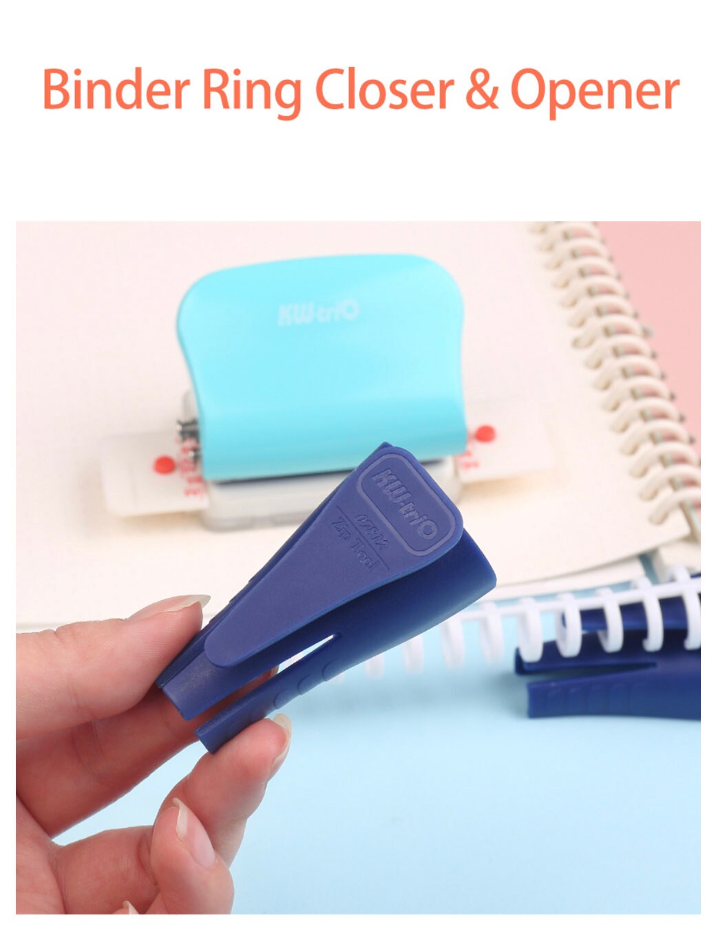 5pcs Plastic 30 Hole Loose Leaf Binder Ring｜A5 B5 A4  | Binding Spines Combs |  DIY Smart Ring Binder Album Notebook | Paper Organizer