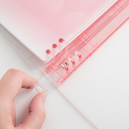 KOKUYO Pastel Cookie Campus Binder | 8 Holes | B5 A5 | Smart Ring Binder  | Study Supplies | Japanese Stationery