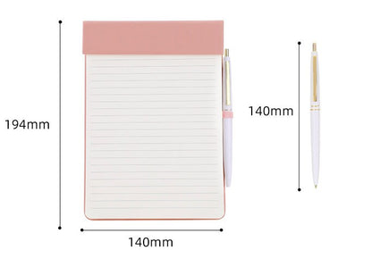 Refillable Leather Clip Board | Note Pad | Memo Pad | Weekly Plan | Office Supplies | Study Supplies