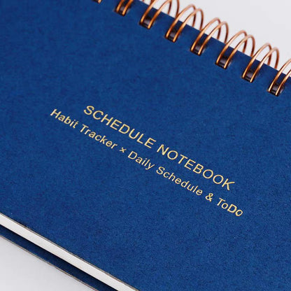 Habit Tracker × Daily Planner | To Do List Planner | Goal Calendar | Office School Supplies | Work Schedule Notebook |  Desk Planner