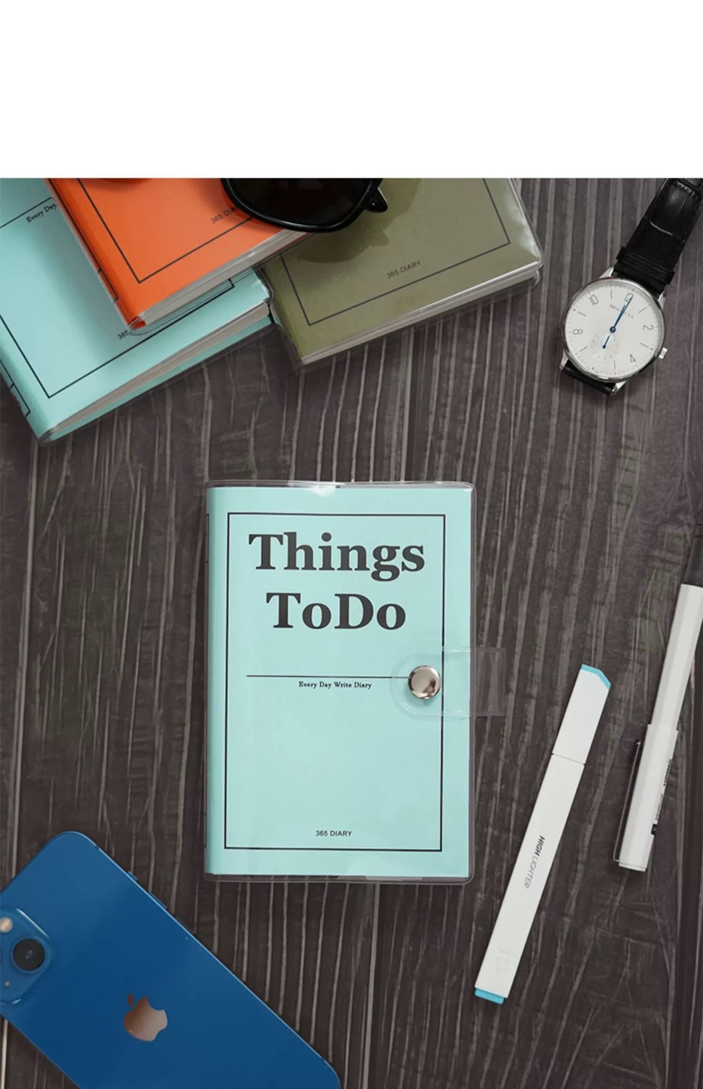 2025 Undated Daily Plan Planner | To Do List | Work Schedule Notebook Journal |  Planner | Office School Supplies