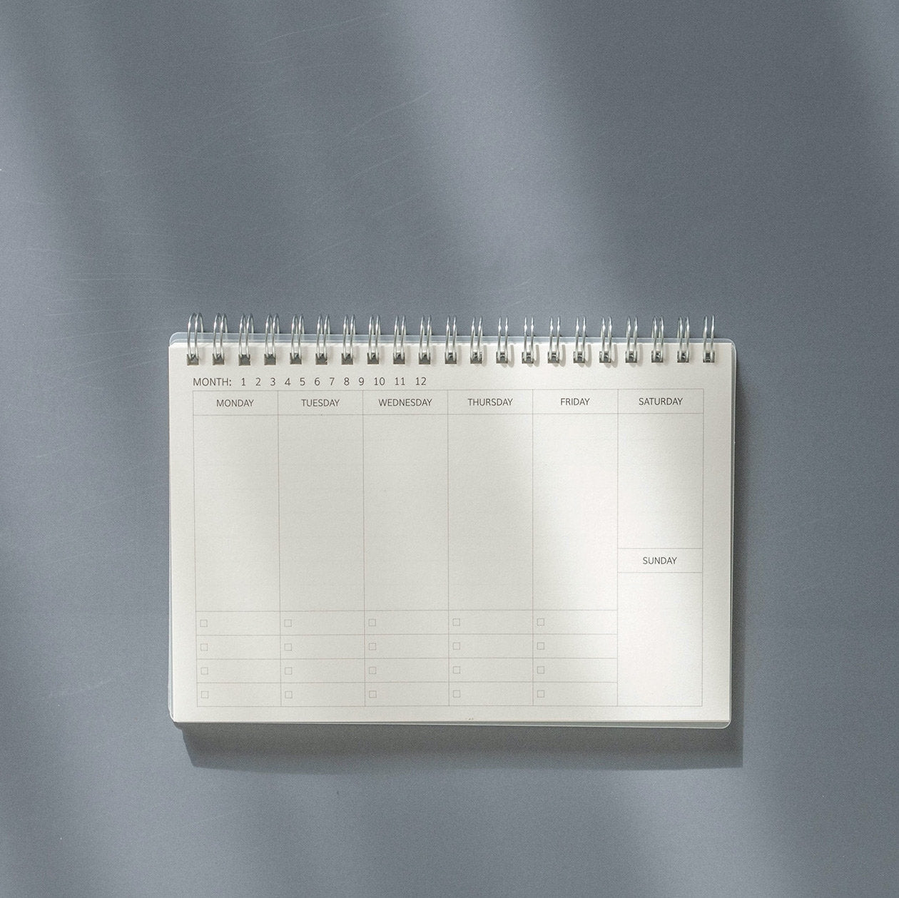 Minimalist Undated Weekly Planner | Weekly Plan | Daily Plan | No Bleed  | 2025 Planner Agenda