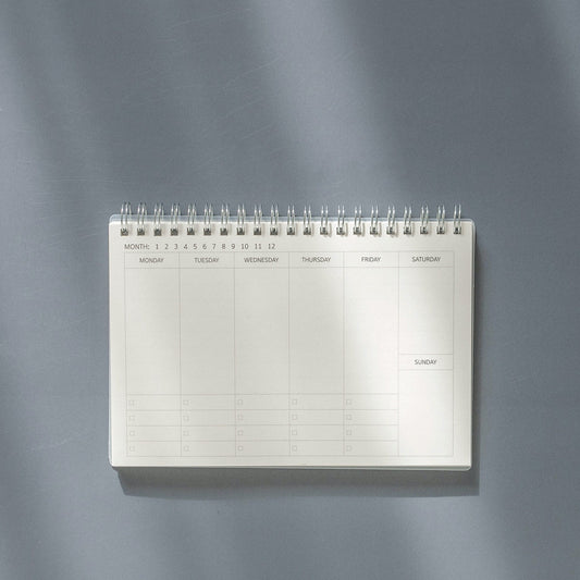 Minimalist Undated Weekly Planner | Weekly Plan | Daily Plan | No Bleed  | 2025 Planner Agenda