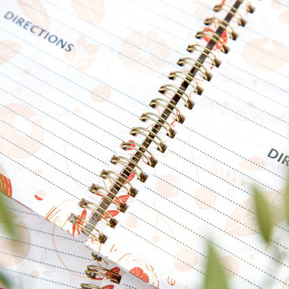 A5 Recipe Book Notebook | Kitchen Cook Recipe Book