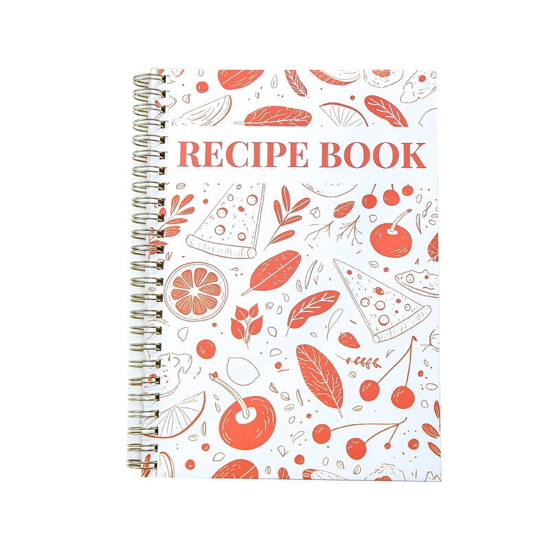 A5 Recipe Book Notebook | Kitchen Cook Recipe Book