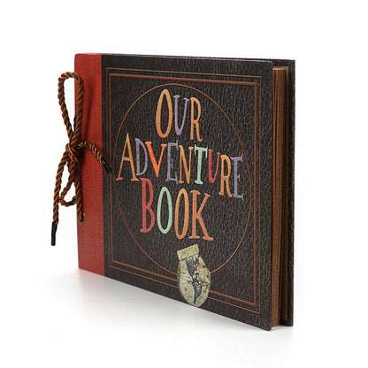 Scrapbook Photo Album | Our Adventure Book | Scrapbook for Anniversary, Wedding, Travel Memory, Baby Shower Gift | DIY Family Scrapbook