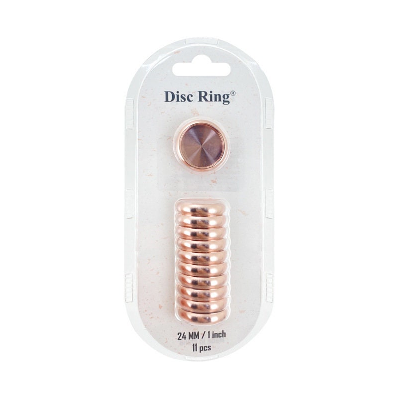 Aluminum Metal Binding Discs | Discbound Binding Discs | Plastic Happy Planner Disc Rings Sets | Plastic Discs for Discbound System
