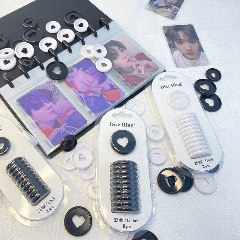 Colorful Binding Discs | Discbound Binding Discs | Plastic Happy Planner Disc Rings Sets | Plastic Discs for Discbound System