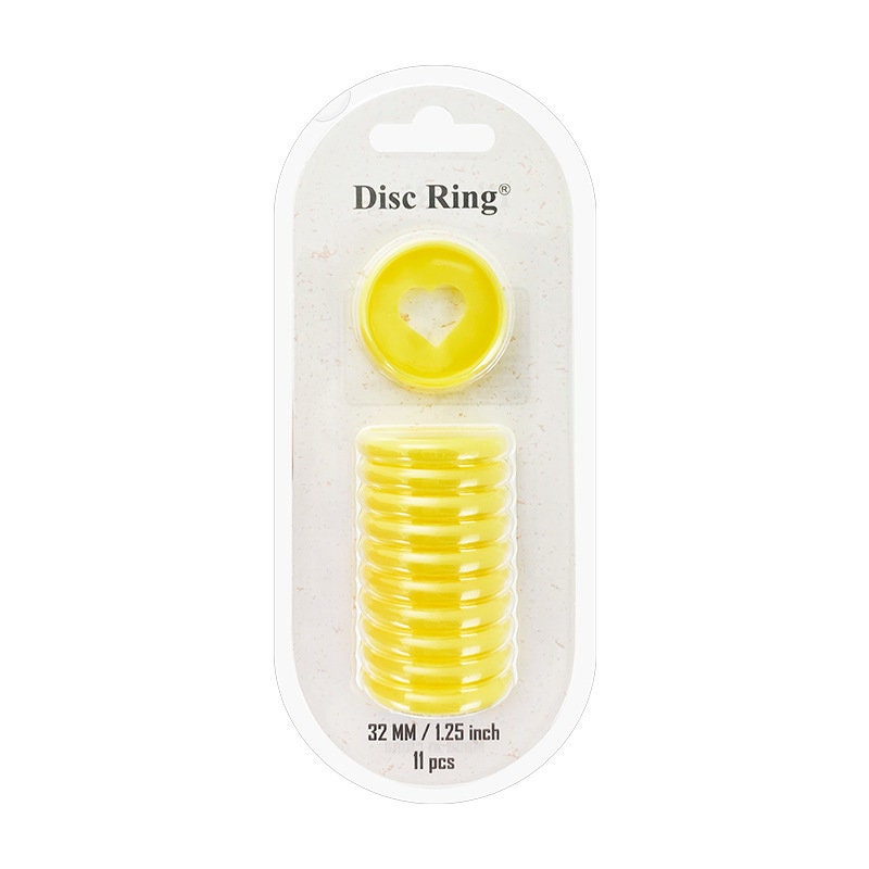Colorful Binding Discs | Discbound Binding Discs | Plastic Happy Planner Disc Rings Sets | Plastic Discs for Discbound System
