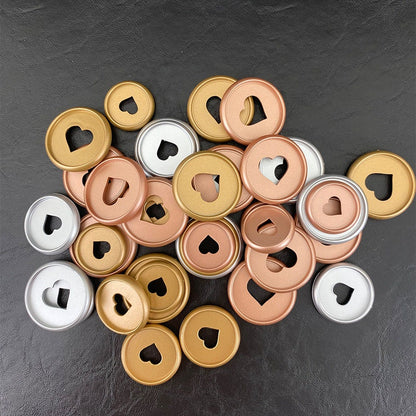 Gold Silver Rose Gold Binding Discs | Discbound Binding Discs | Plastic Happy Planner Disc Rings Sets | Plastic Discs for Discbound System