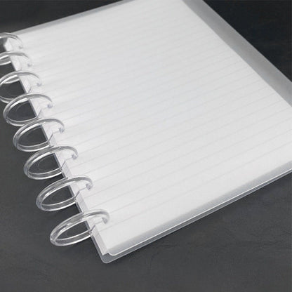 Crystal Clear Binding Discs | Discbound Binding Discs | Plastic Happy Planner Disc Rings Sets | Plastic Discs for Discbound System