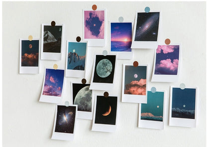 Romantic Scenery Stickers | Planner Sticker Kit | Junk Journal |