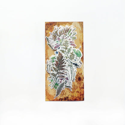 60pcs Plants Sticker Pack / Floral Botanical /  Stickers / Planner Sticker Set