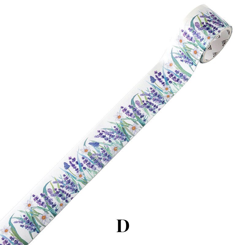 Retro Wonderland of Flowers Washi Tape |    | Japanese Washi Tape | Decorative Tapes | Planner BUJO Journaling Supplies