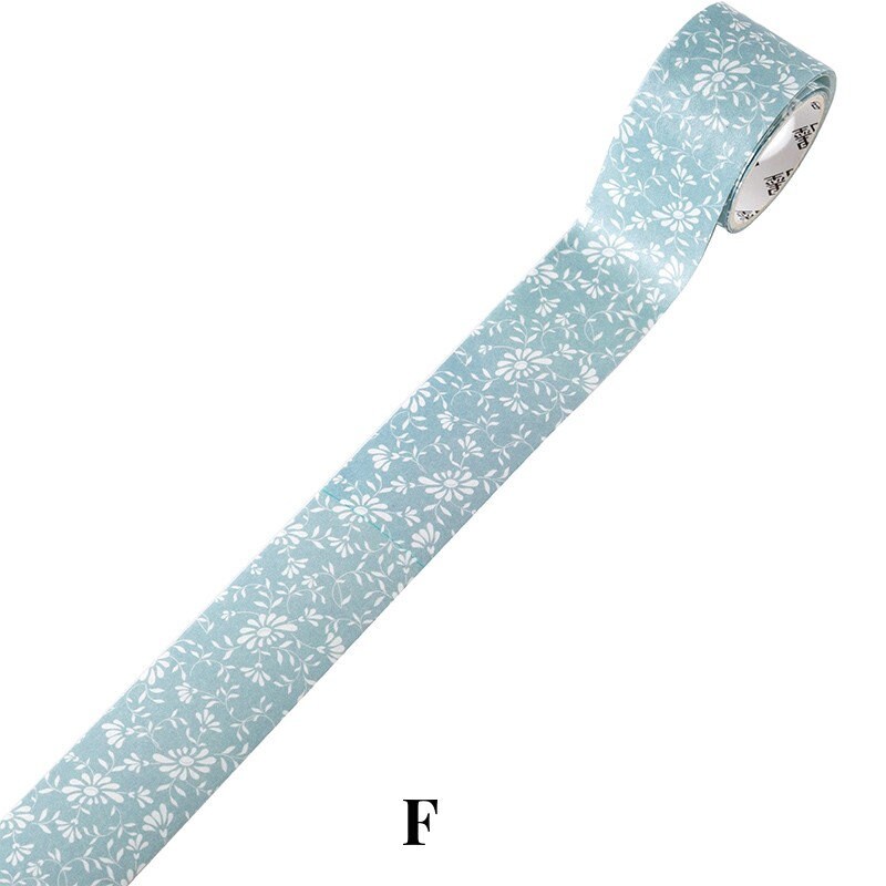 Retro Wonderland of Flowers Washi Tape |    | Japanese Washi Tape | Decorative Tapes | Planner BUJO Journaling Supplies