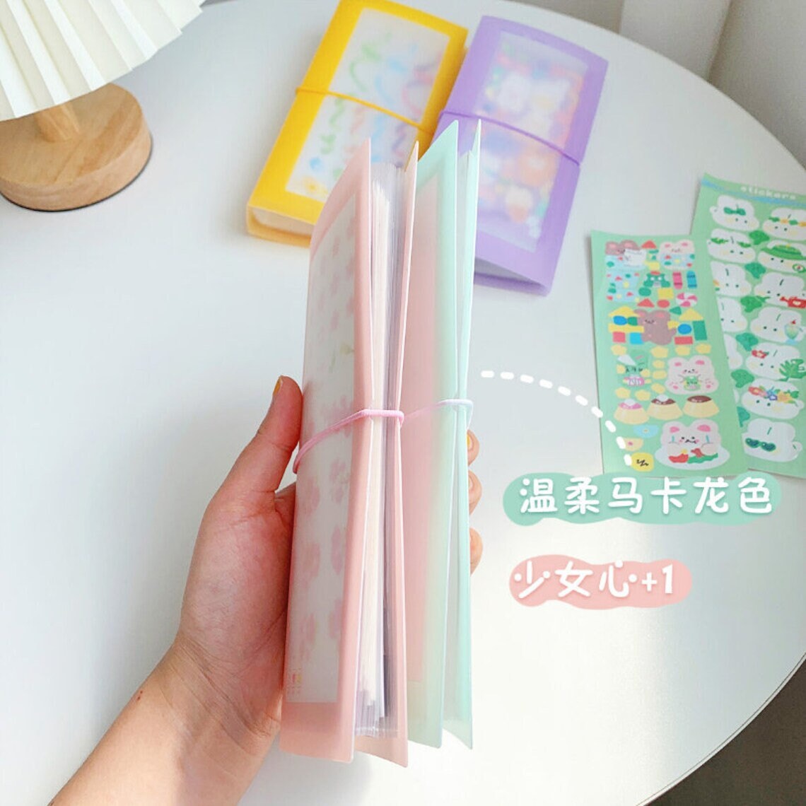 Long Sticker Storage Album | Planner Sticker Collection Book | Cutting Dies | Sticker Organizer | Desk Organization