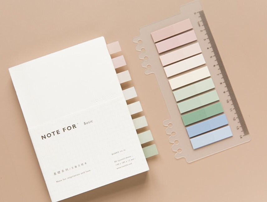 Index Sticky Notes | Planner  | Sticky Note Pad