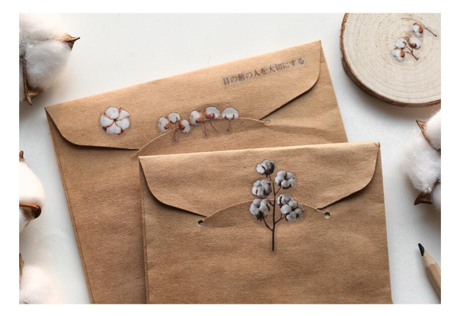 Plants Transparent Sticker/ Floral Botanical /  Stickers / Planner Sticker
