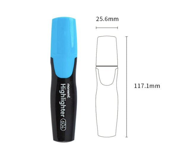 Pastel Rainbow Highlighter Pen｜ Highlighter Marker Pen | Study Supplies