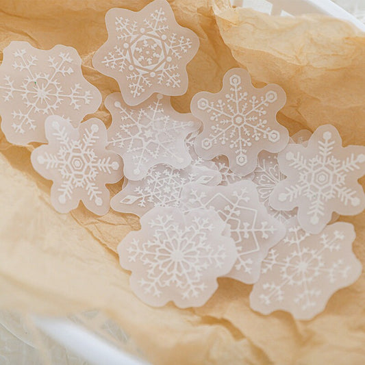 30pcs Pure White Dream Collage Material Paper | Vellum Paper | DIY Junk Journal Scrapbooking Cards Background Decoration Paper Supplies