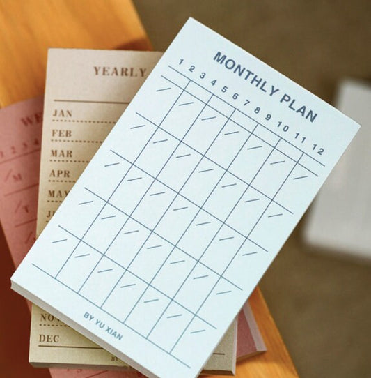 100 Sheets Desk Notepad | Planner  | Memo Pad | To Do List | Daily Plan | Weekly Plan | List