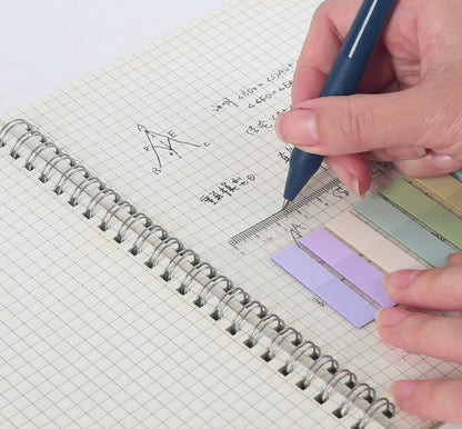 Mild Color Index Sticky Notes | Page Flags | Study Supplies | Planner  | Sticky Note Pad